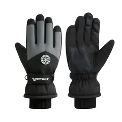 GENERICO - Guantes cálidos de Invierno para Mujer- NEGRO