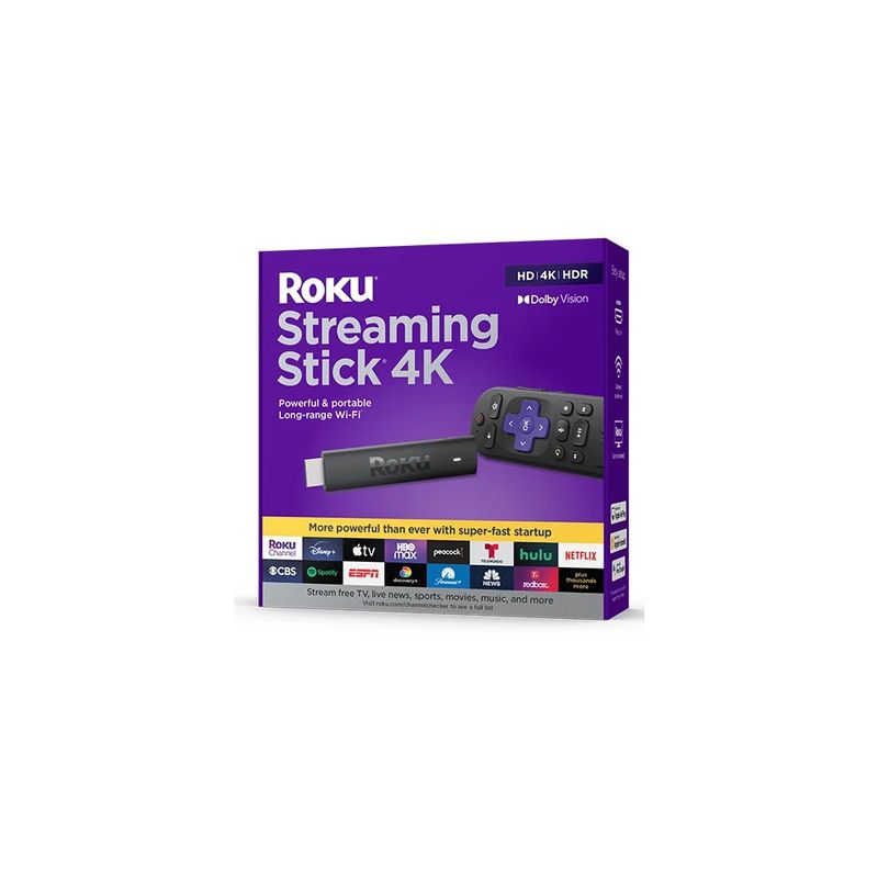 ROKU - Roku Streaming Stick 4k 3820r Smart Tv - Negro
