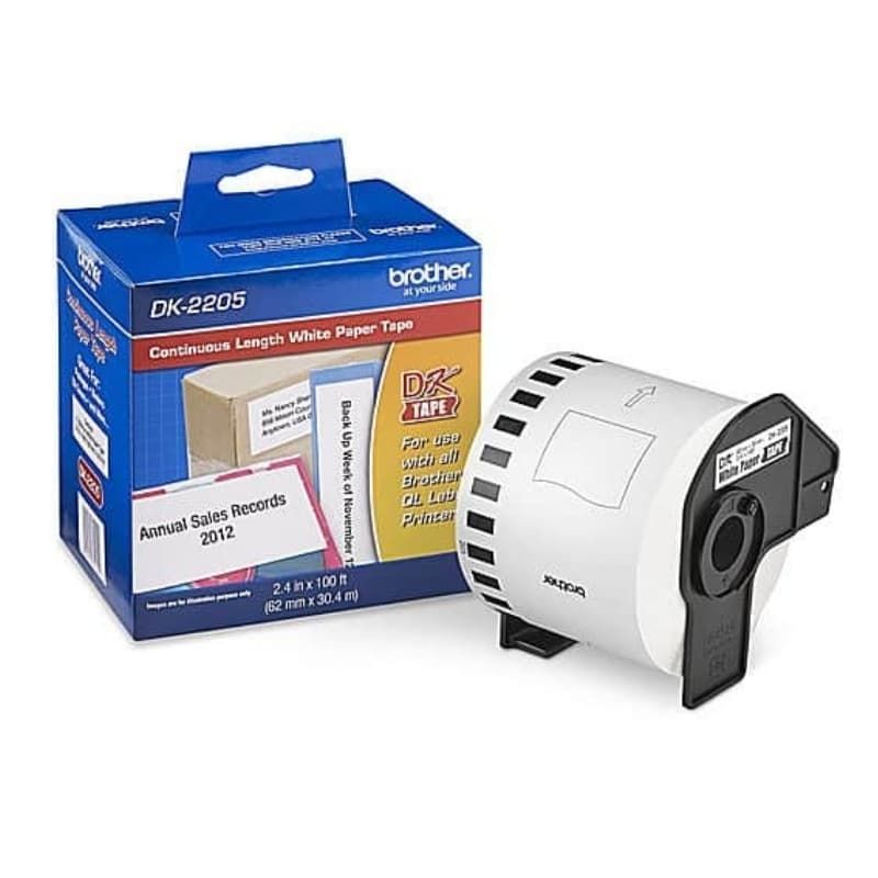 BROTHER - Rollo Dk2205 Brother Continuo 62mm X 30,48m Dk-2205 Original