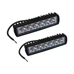 GENERICO - NEBLINERO PARA MOTO 6LED BARRA