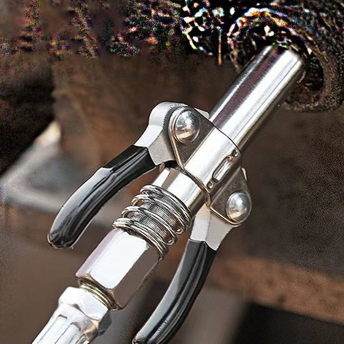 GENERICO - Boquilla Engrasadora Alta Presión Acople Manual Para Pistola