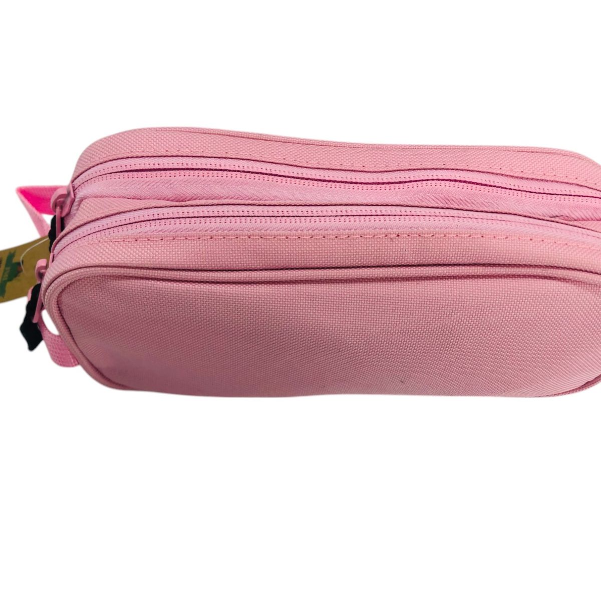 GENERICO - Estuches Escolar Tela Doble Cierre Rosado