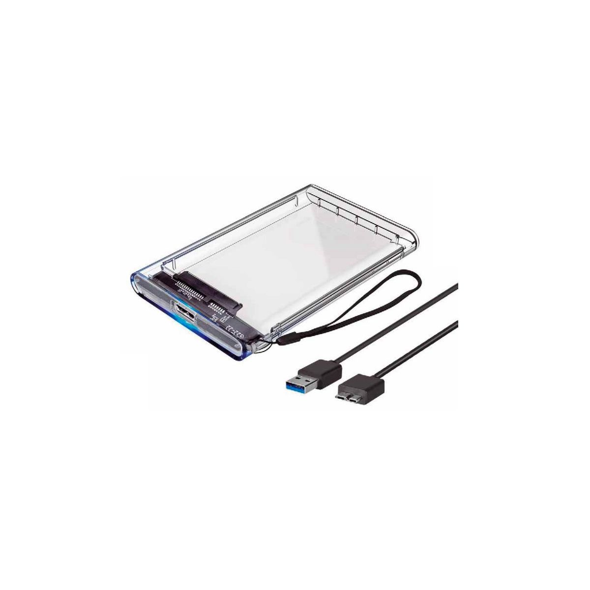 TECNOLAB - Cofre Disco Duro 7-9.5mm Y 2.5 Sata Usb 3.0 - SC