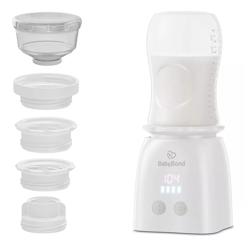 ELEONOR - Calentador De Leche Inalámbrico Adaptador Babybond - Blanco