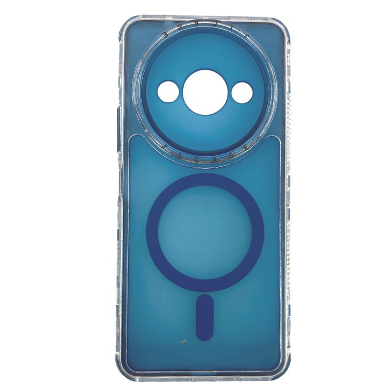 JOIGO - Carcasa Antigolpe 360 Para Xiaomi Redmi A3 Magsafe Azul.