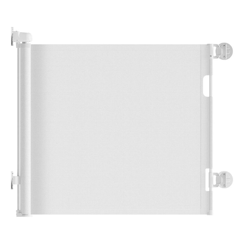 ELEONOR - Puerta Seguridad Retractil Sin Perforaciones 180 Cm - Blanco