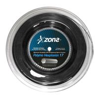 Rollo Cuerda Tenis Polymo Hexplosion 1.23 Negro