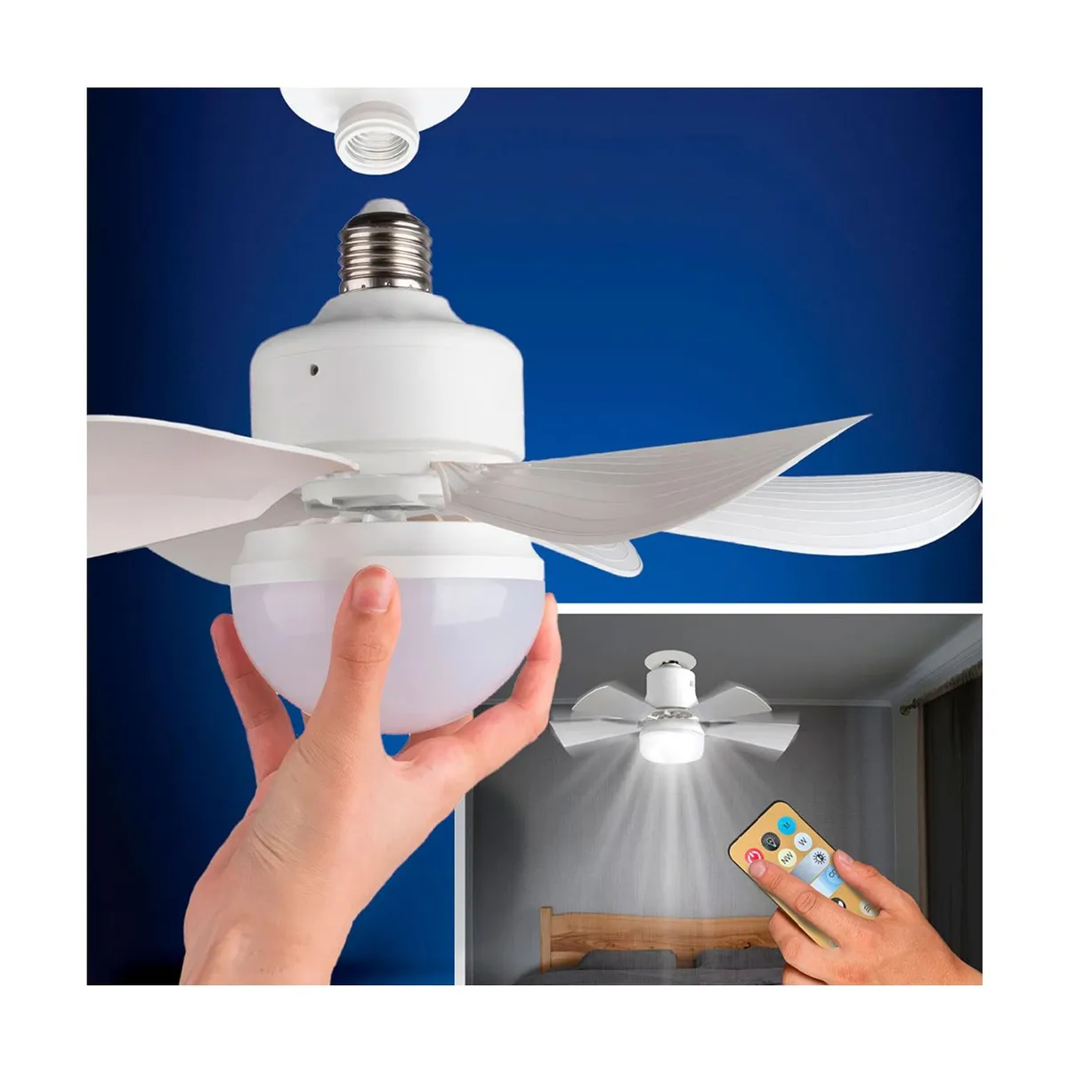 A3D - Ventilador de Techo con Luz Breeze Bright