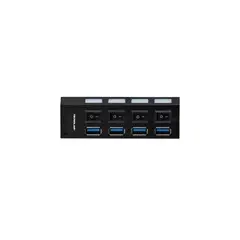 TECNOLAB - Hub Usb 4 Puertos 3.0 Interruptor Encendido - SC
