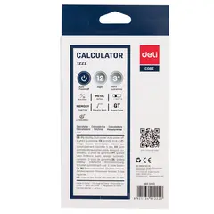 DELI - Calculadora 12 dígitos 166×1032×304MM