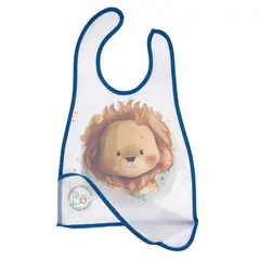BAMBINO - Babero De Alimentacion Verde Leon Niño