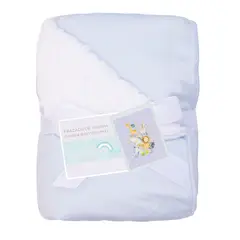 BAMBINO - Frazada De Sherpa Celeste Animales Niño