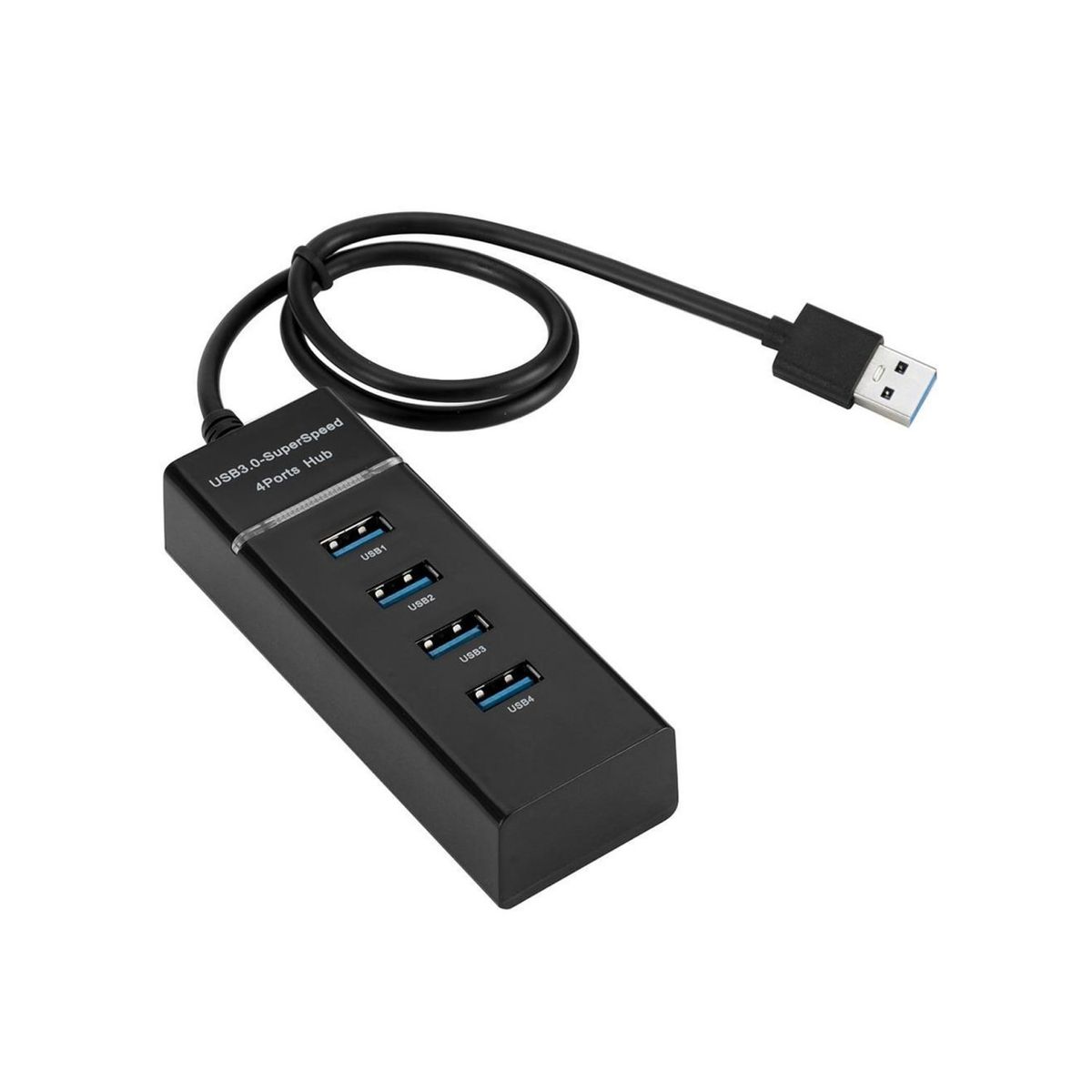 TECNOLAB - Hub Ultra Rápido Usb 4 Con Puertos 3.0 - SC