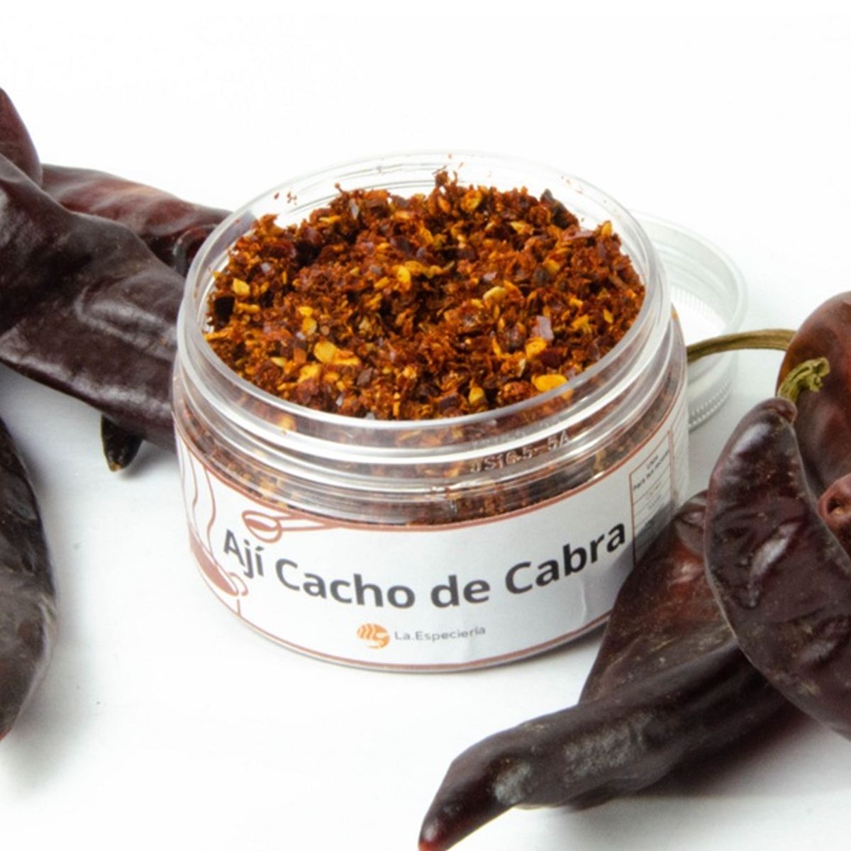 GENERICO - Ají Cacho Cabra Machacado La Especiería 100% Natural Sin Aditivos 40g La Especieria