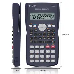 DELI - Calculadora Científica de 240 funciones 158×85×22 mm
