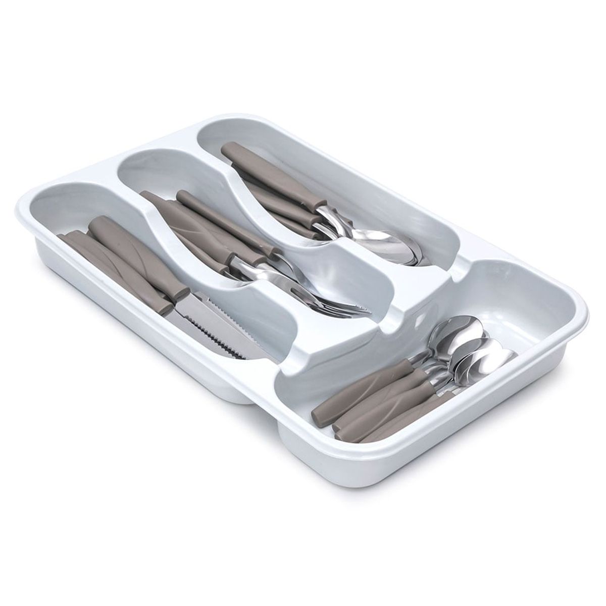 BRINOX - Juego de Cubiertos 25 Piezas Brinox Itaparica Gris