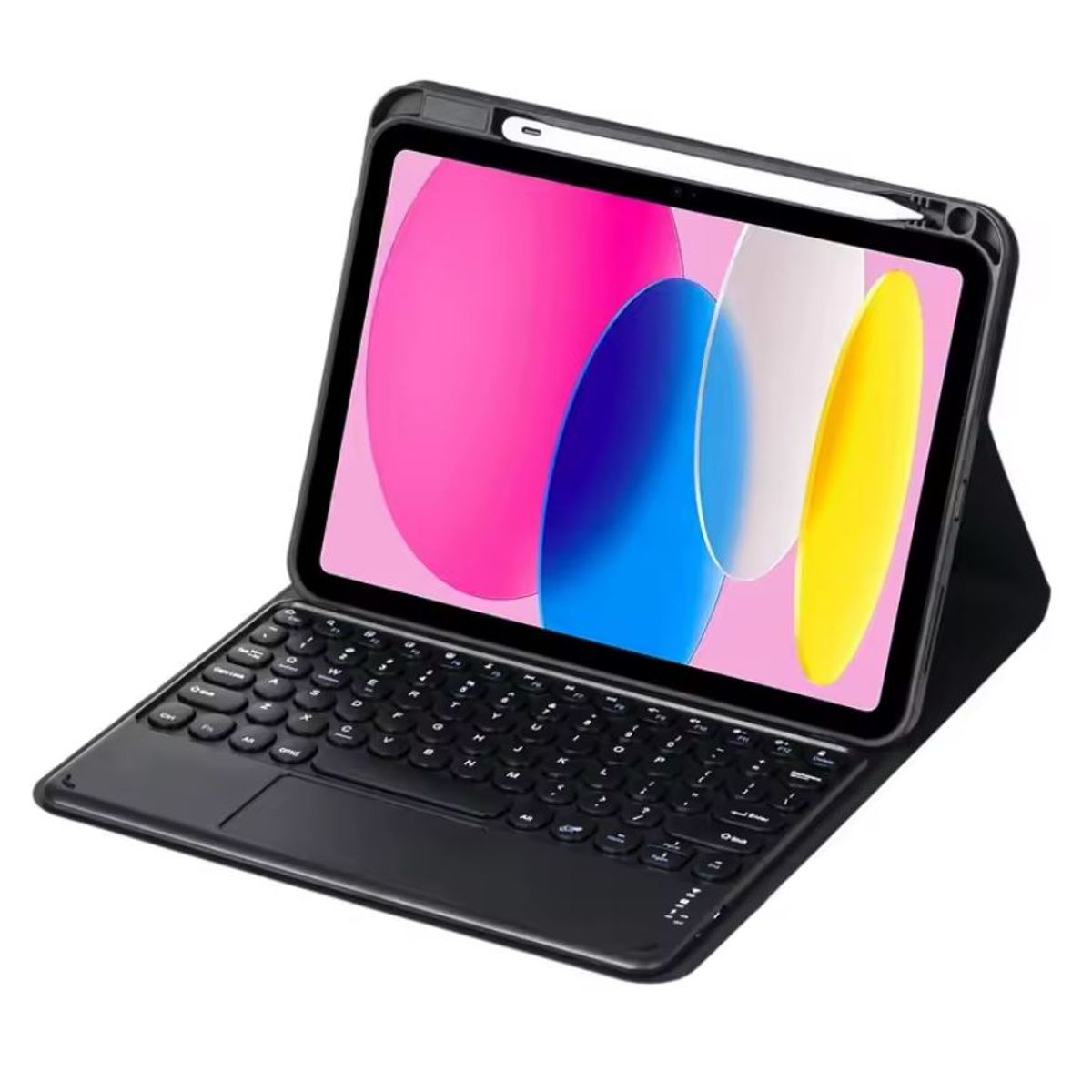 GENERICO - Funda Con Teclado Para iPad Pro 11 2024 M4 Negro
