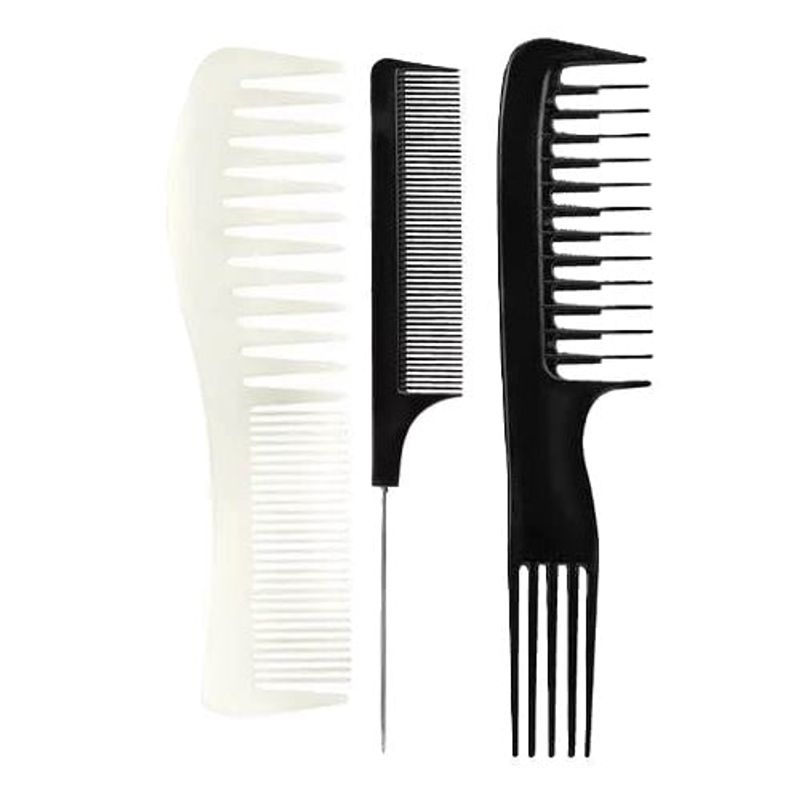 REVLON - Peines Revlon Iónicos Negro Blanco