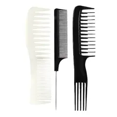 REVLON - Peines Iónicos Negro Blanco