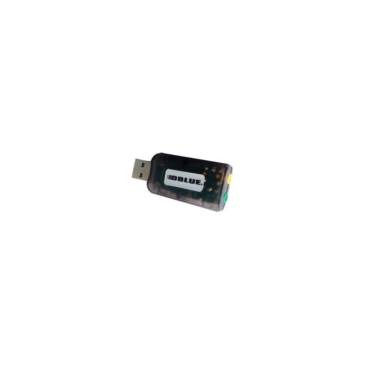 DBLUE - Tarjeta De Sonido Usb 5.1 Negro - SC
