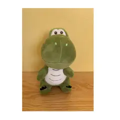 TEEMY - Peluche Dinosaurio Sentado Kawaii De Felpa Suave 22cm
