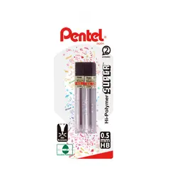 PENTEL - Set 2 Tubos Minas 05mm HB