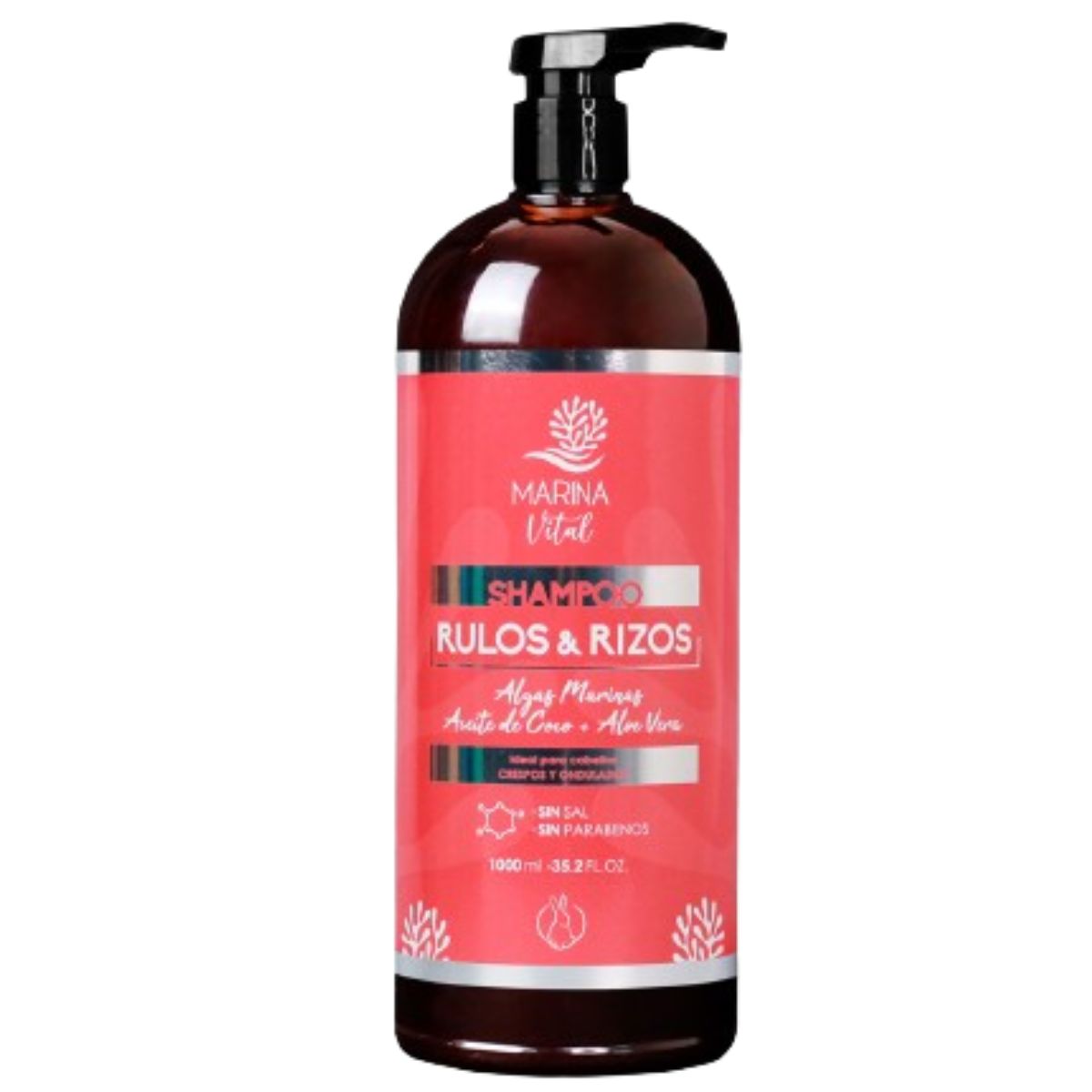 MARINA VITAL - Shampoo Rulos & Rizos 1000 Ml Marina Vital
