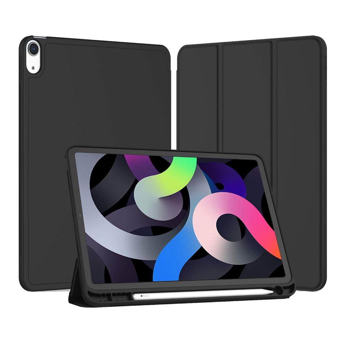 JOIGO - Funda Smart Cover Para iPad 10.9 10 2022 Con Ranura Negro