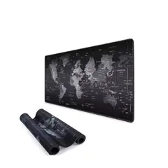 GENERICO - PadMouse Gamer Mapa Mundo Xxl 90x40cm Antideslizante