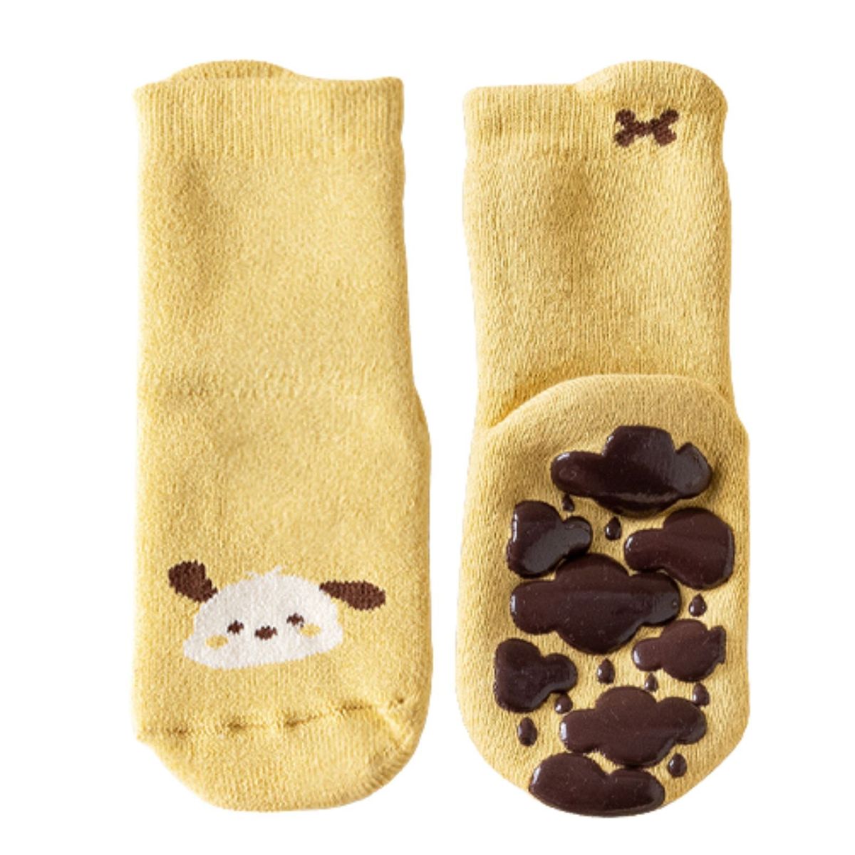 TU SAQUITO - Calcetines de bebé con antideslizante, diseño Perrito