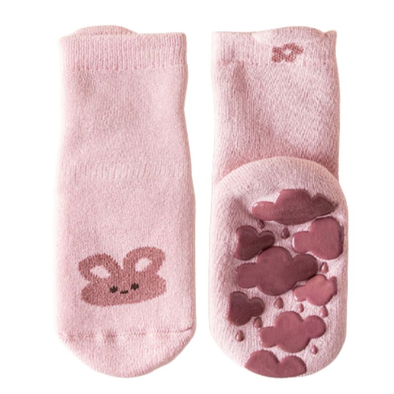 TU SAQUITO - Calcetines de bebé - Diseño Conejito Rosado