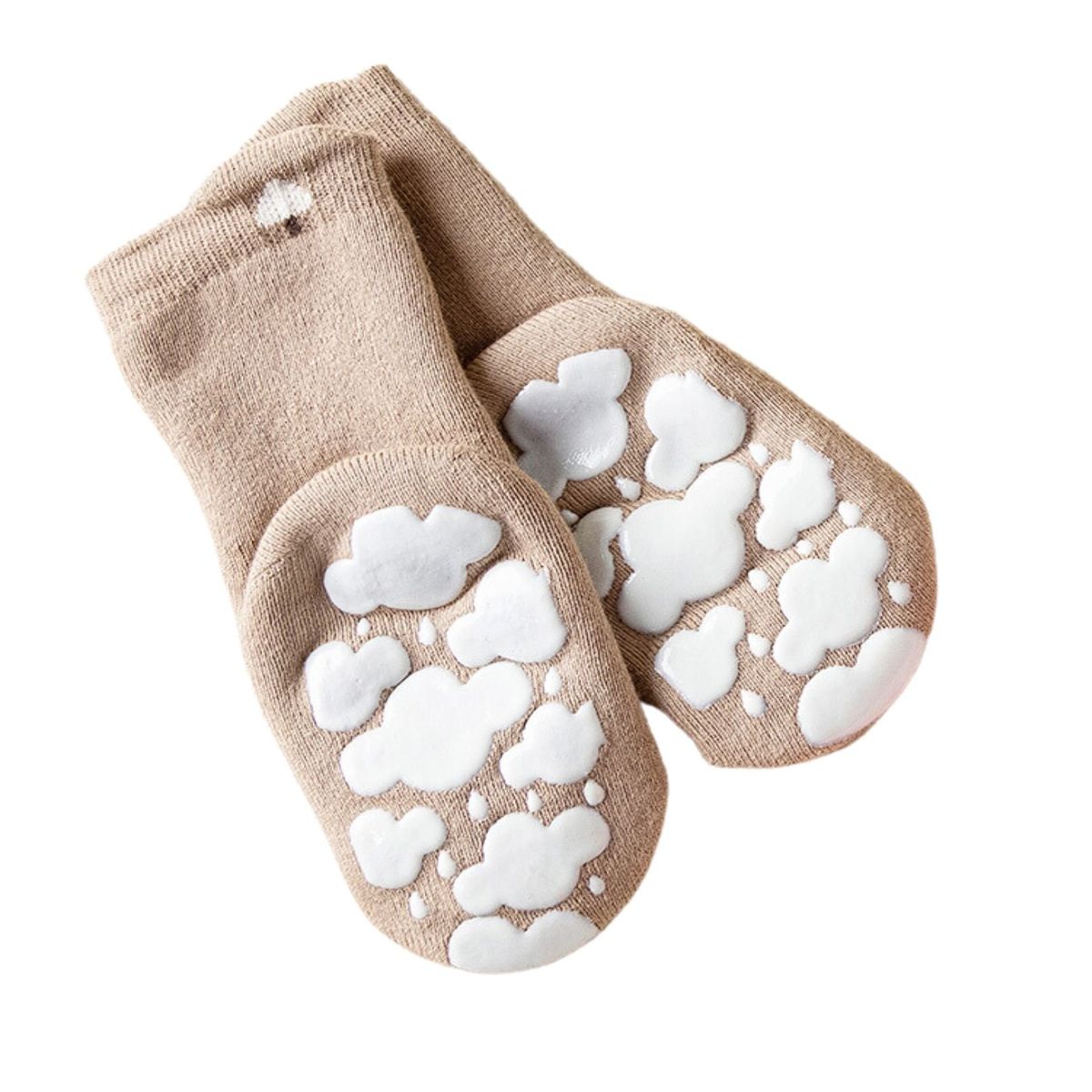 TU SAQUITO - Calcetines de bebé con antideslizante, diseño Osito