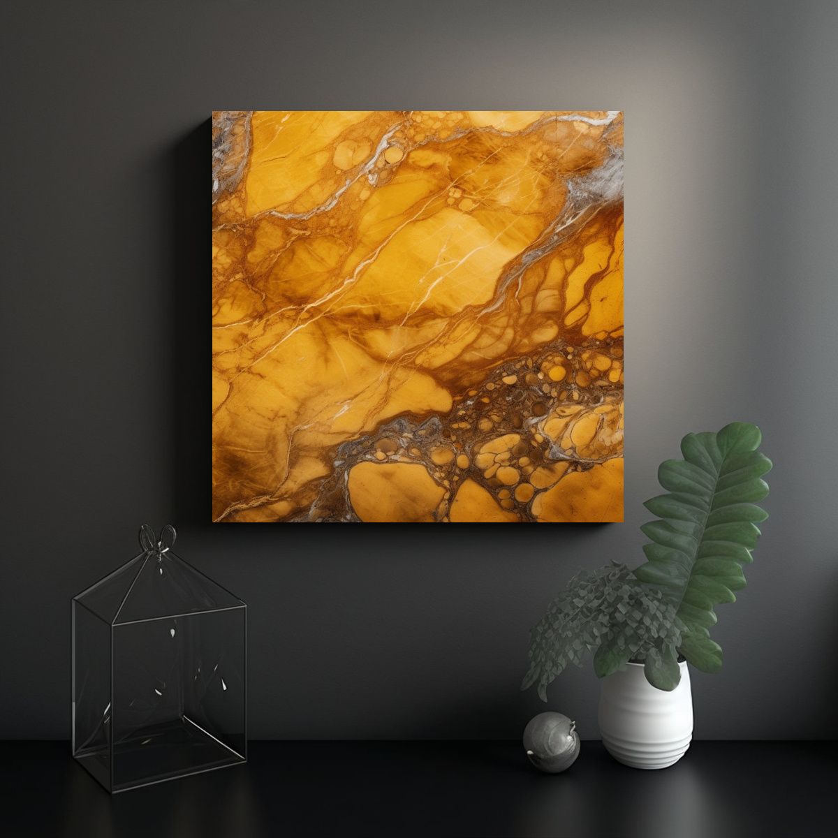 GENERICO - Pinturas Decorativas Exclusivas De Mármol 90x90 Cm