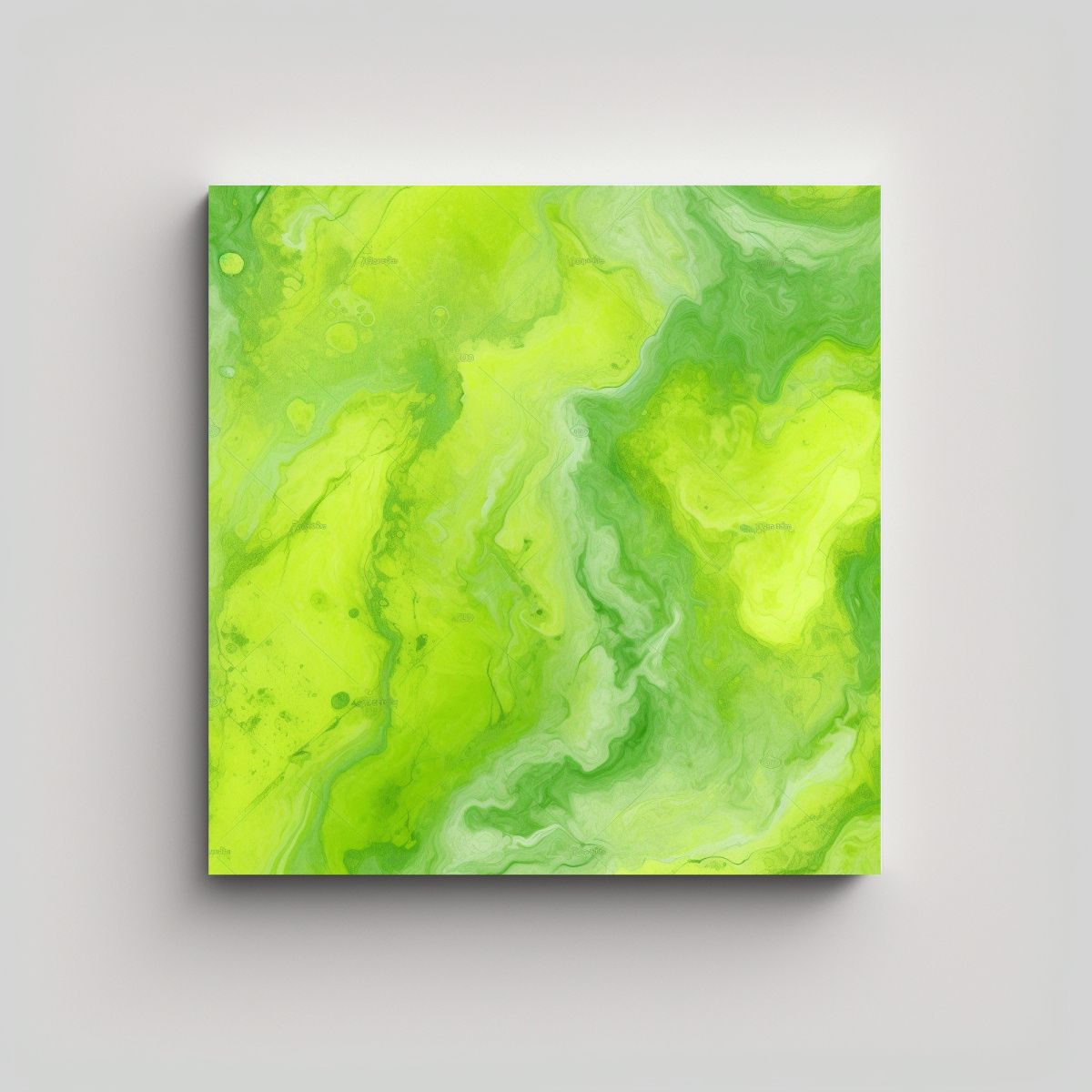 GENERICO - Cuadros De Decoración Con Textura De Mármol 60x60 Cm