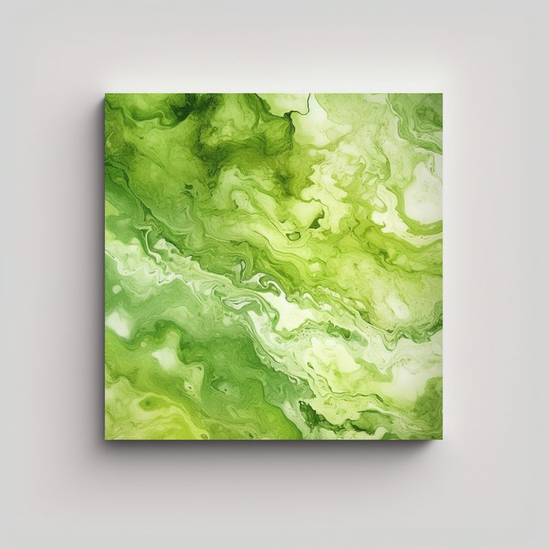 GENERICO - Pinturas De Decoración Estilo Mármol Lima De 70x70 Cm