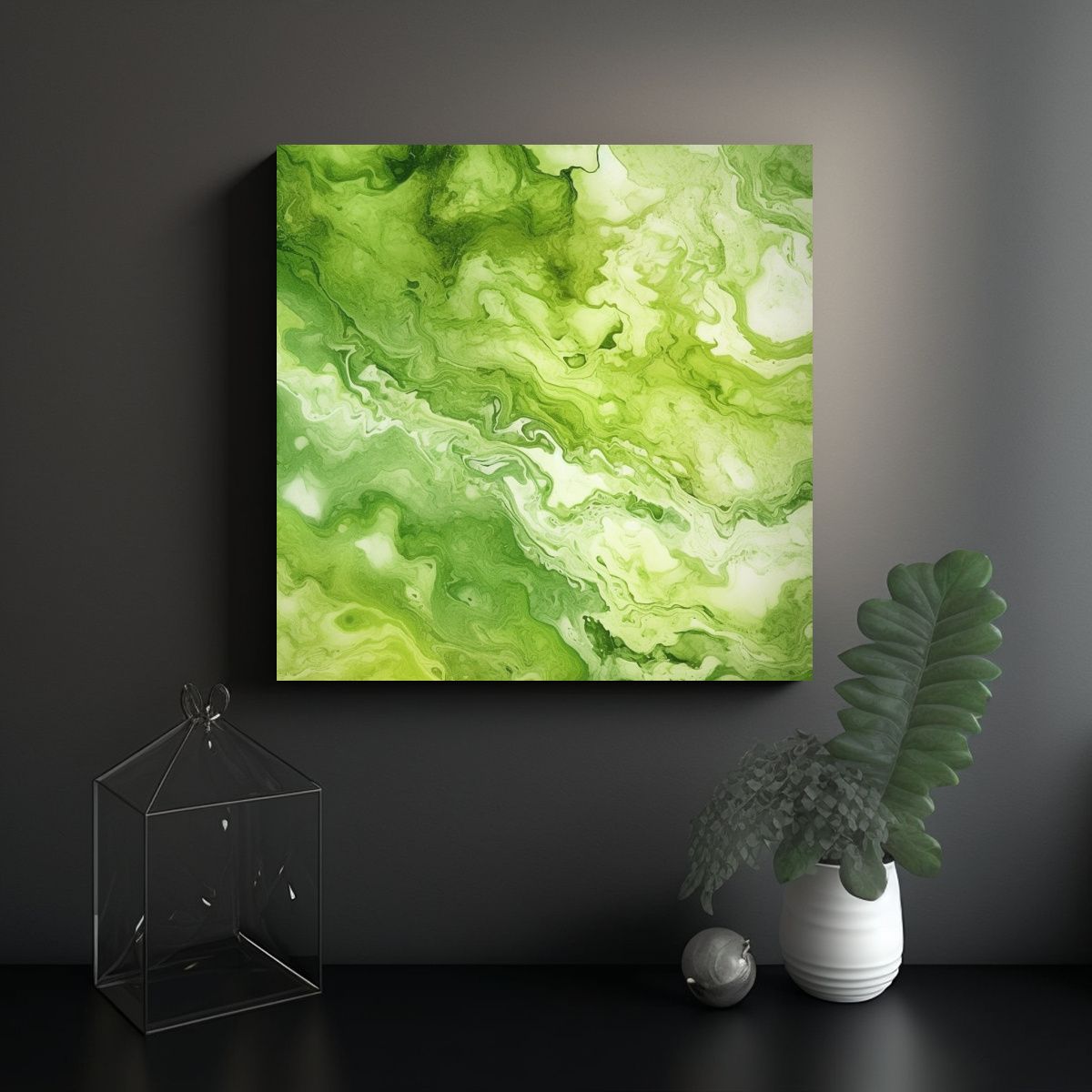 GENERICO - Pinturas De Decoración Estilo Mármol Lima De 70x70 Cm