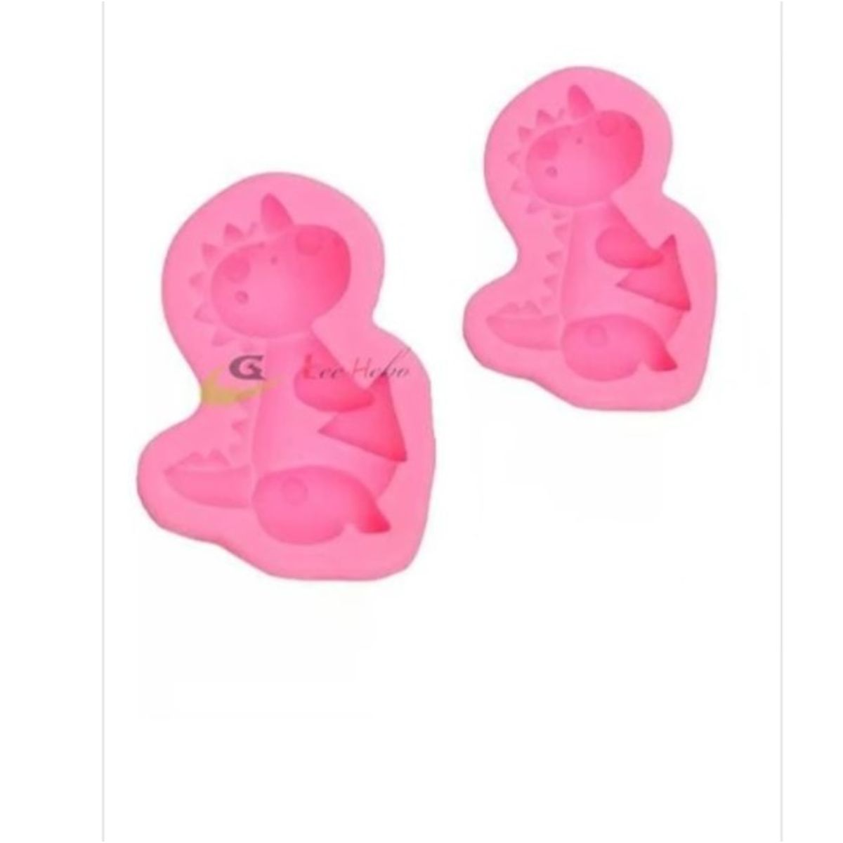 GENERICO - Molde Para Fondant Silicona Forma Dinosaurio Reposteria