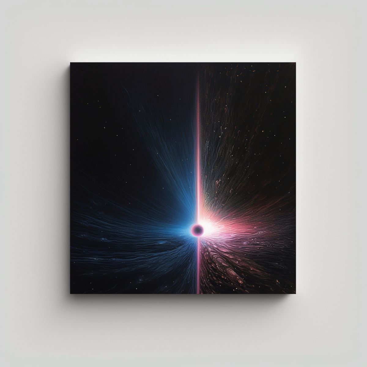 GENERICO - Cuadro Abstracción Alegría Detalles Intrincados 80x80 Cm