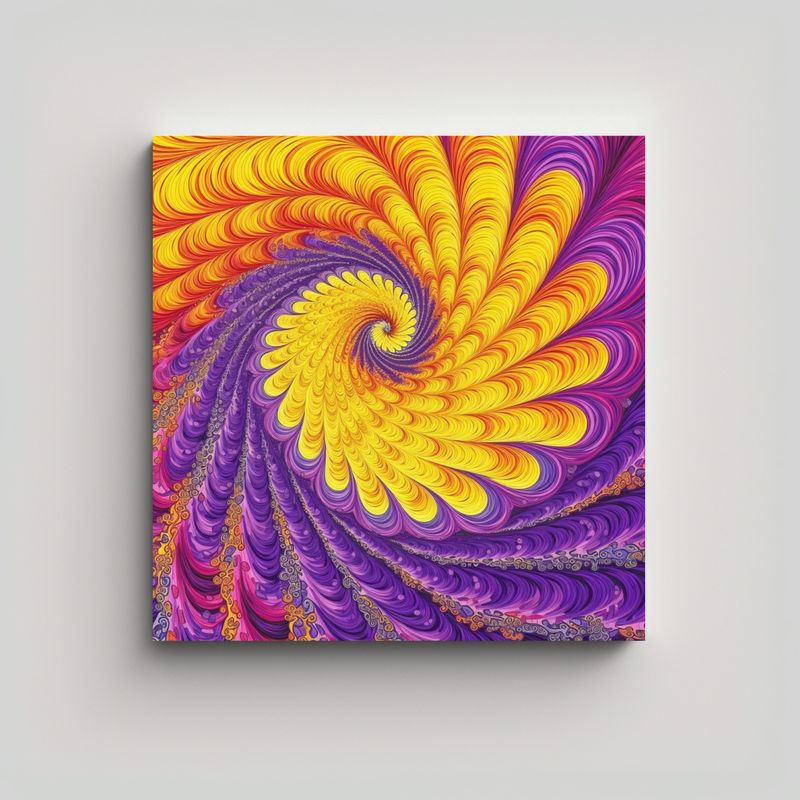 GENERICO - Cuadros Decorativos Modernos, Elegancia En 50x50 Cm
