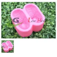 GENERICO - Molde Para Fondant Silicona Forma Zapatos