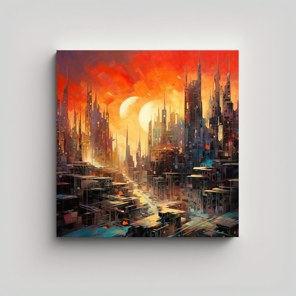 GENERICO - Cuadros Arte Pared Fotografía Visión Maestro 70x70 Cm