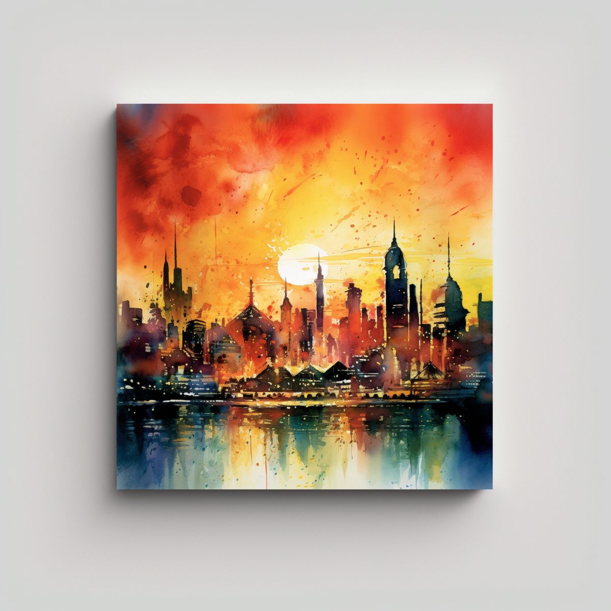 GENERICO - Pinturas Decorativas De Arte Hermoso Para Tu 60x60 Cm
