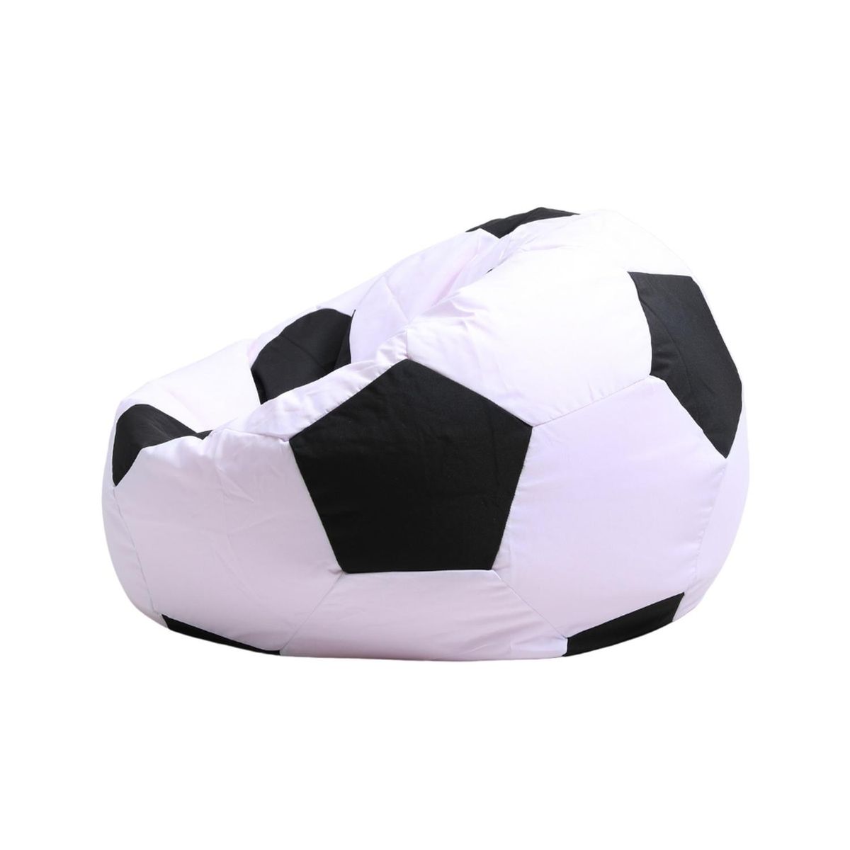 AUCKLAND OUTDOOR - Puff Pera Pelota De Futbol Tela Oxford 600D Diámetro 90 Cm.