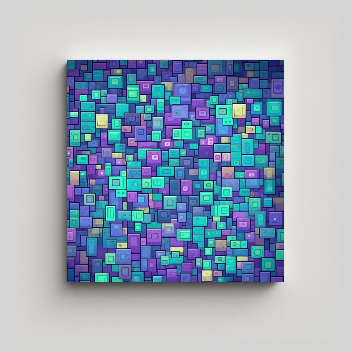 GENERICO - Pinturas Decorativas: Expresión Económica En 80x80 Cm