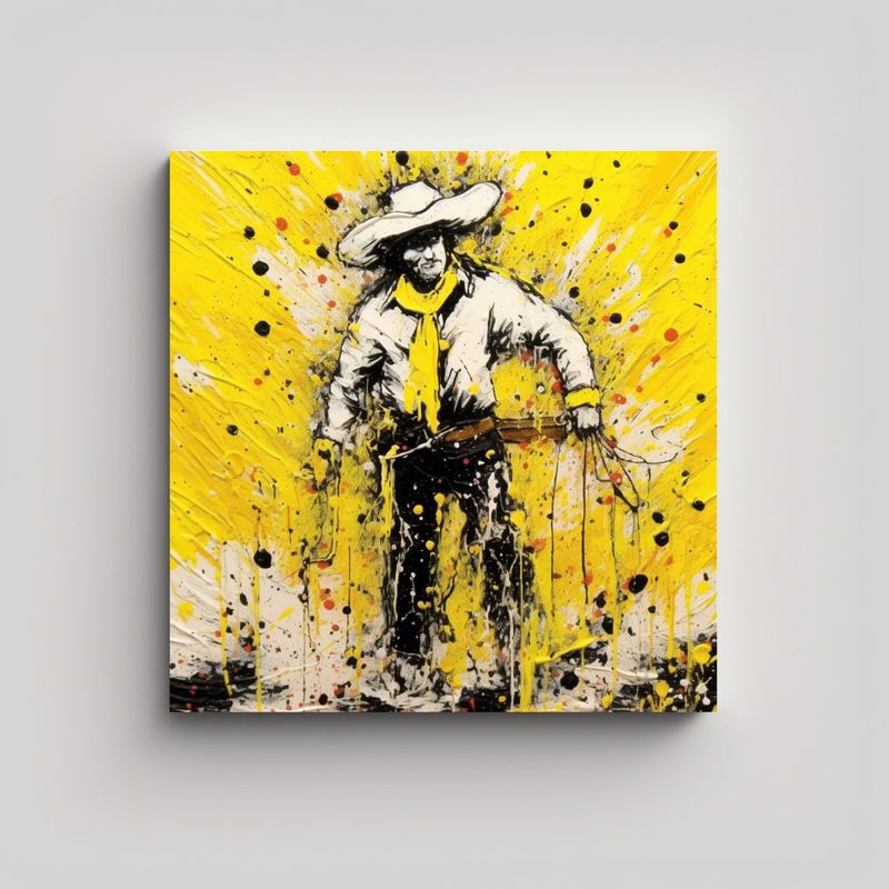 GENERICO - Pinturas De Decoración De Arte De Pared Concepto 80x80 Cm