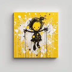 GENERICO - Cuadros De Diosas De La Galería De Arte Por Tom 70x70 Cm