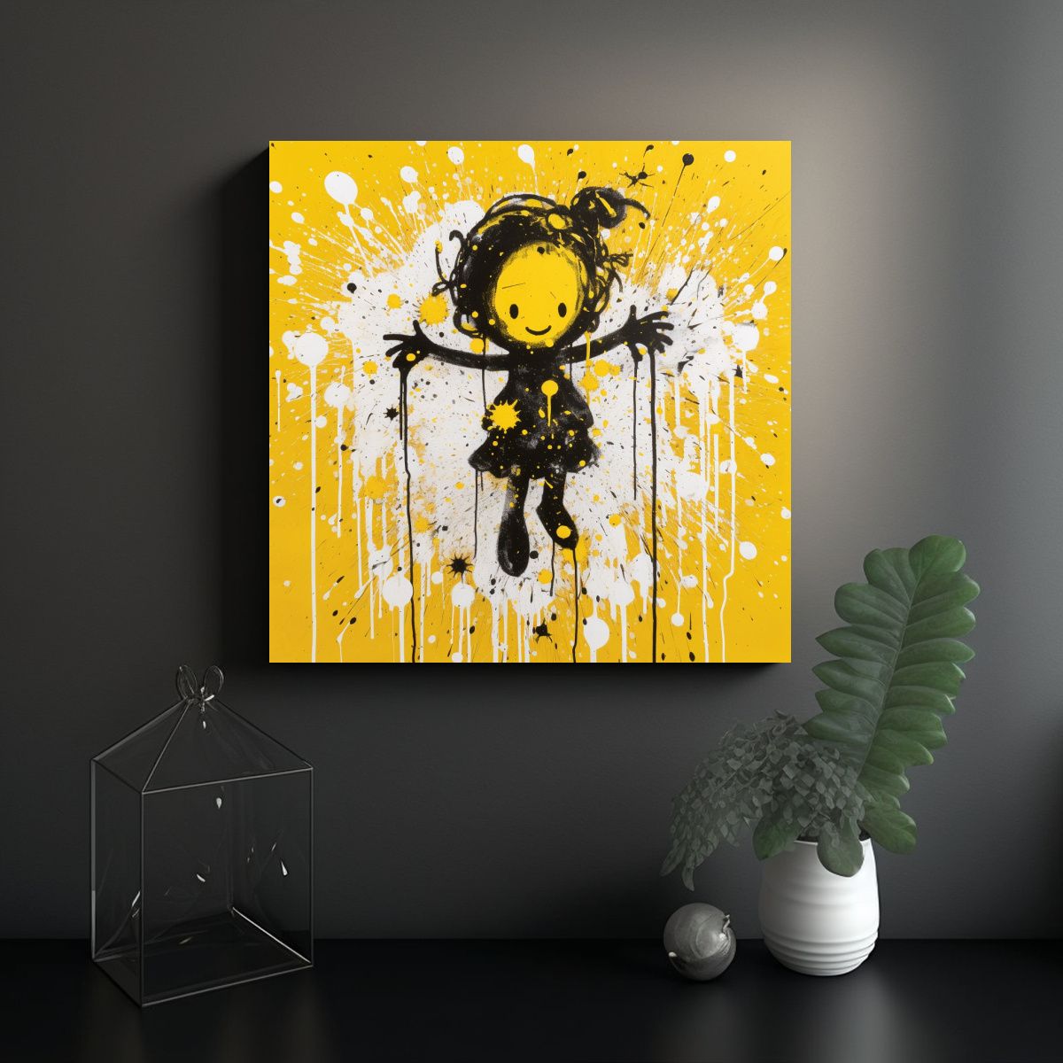 GENERICO - Cuadros De Diosas De La Galería De Arte Por Tom 80x80 Cm
