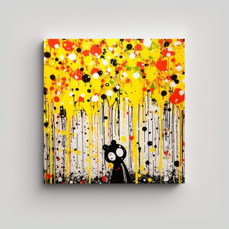 GENERICO - Pinturas Decorativas De Efecto Visual En 70x70 Cm