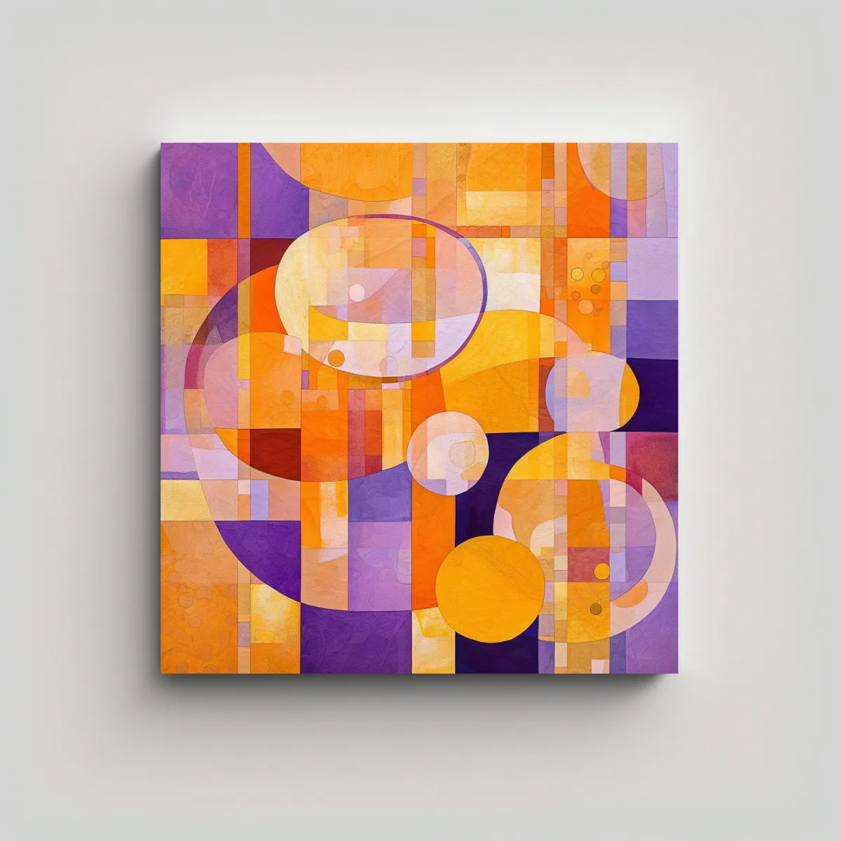 GENERICO - Pinturas Decorativas En Tela Con Diseño Bohemio 70x70 Cm