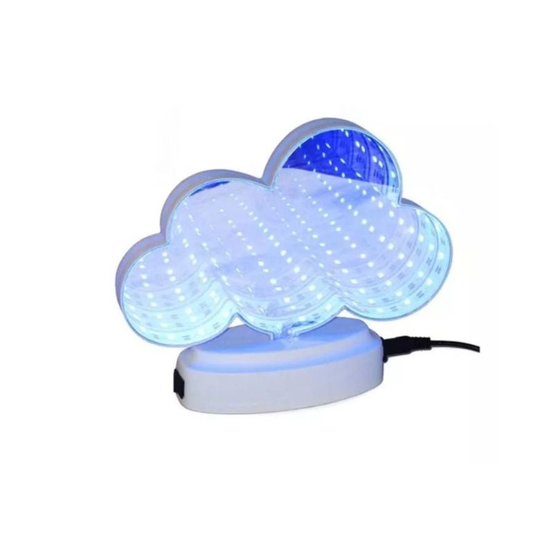 GENERICO - Lampara Mesa Led Tunnel Light Neon Nube